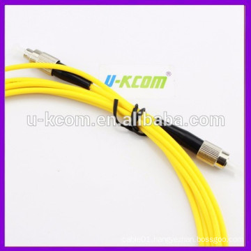 Telecommunication FC FC Simplex Singlemode SM 3m Fiber Optic Patch Cord